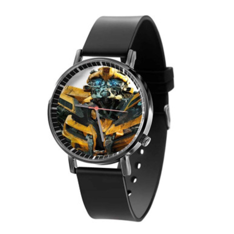 Bumblebee Transformers Unisex Black Quartz Watch With Premium Gift Box