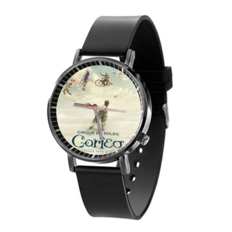 Cirque du Soleil Corteo Black Quartz Watch Unisex With Premium Gift Box