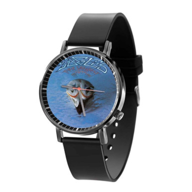 Eagles Band Unisex Black Quartz Watch With Premium Gift Box