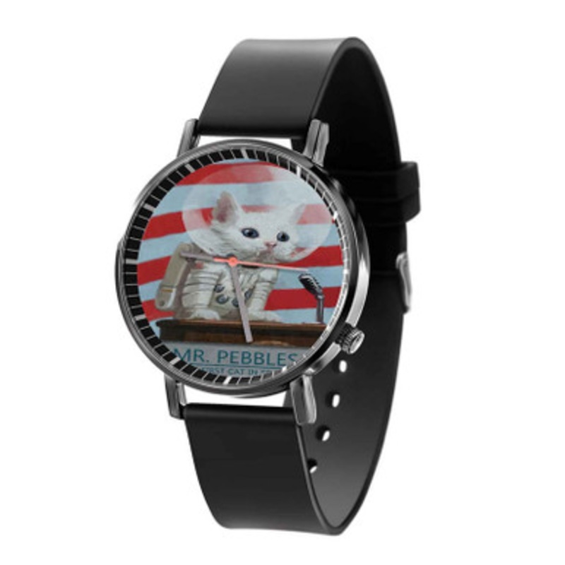 Fallout 4 Mr Pebbles Unisex Black Quartz Watch With Premium Gift Box