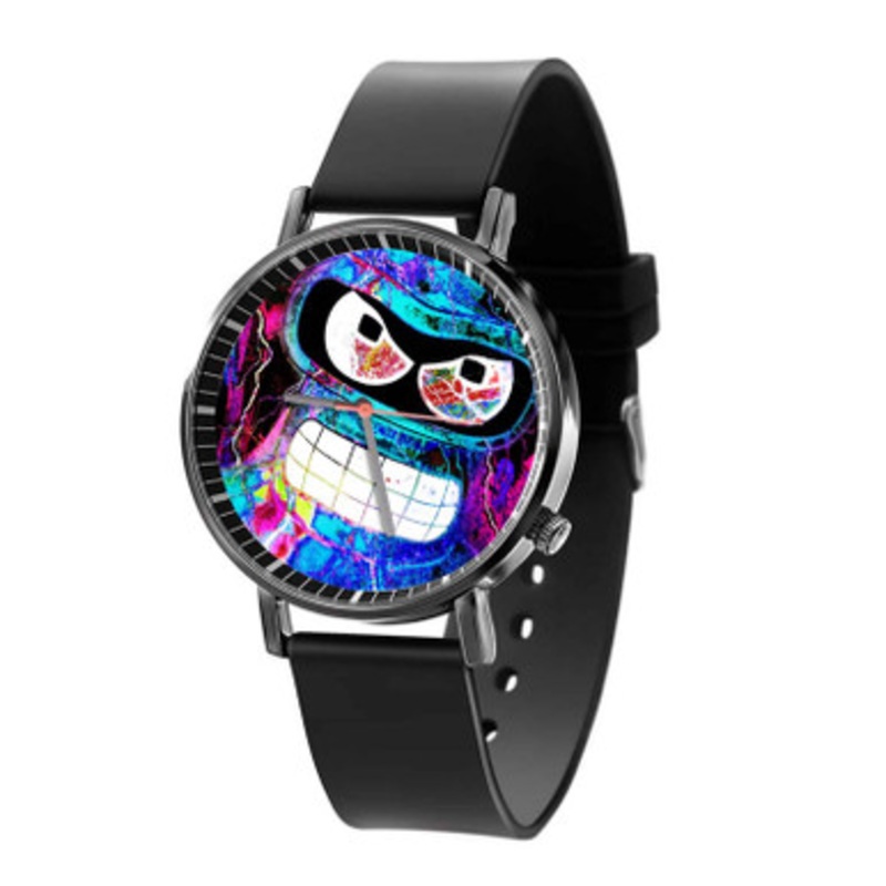 Futurama Angry Unisex Black Quartz Watch With Premium Gift Box