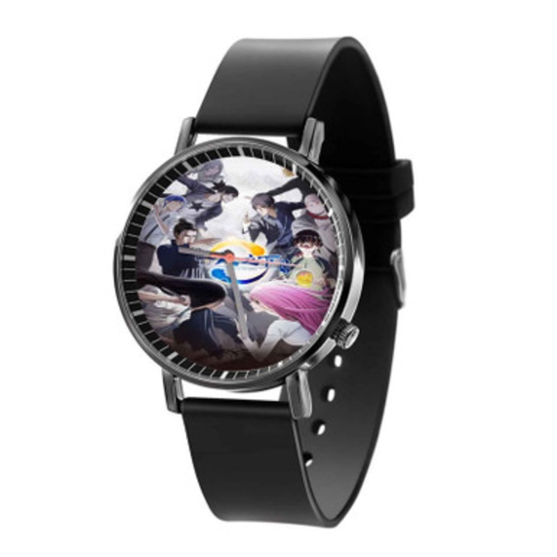 Hitori No Shita The Outcast Black Quartz Watch With Premium Gift Box for Unisex