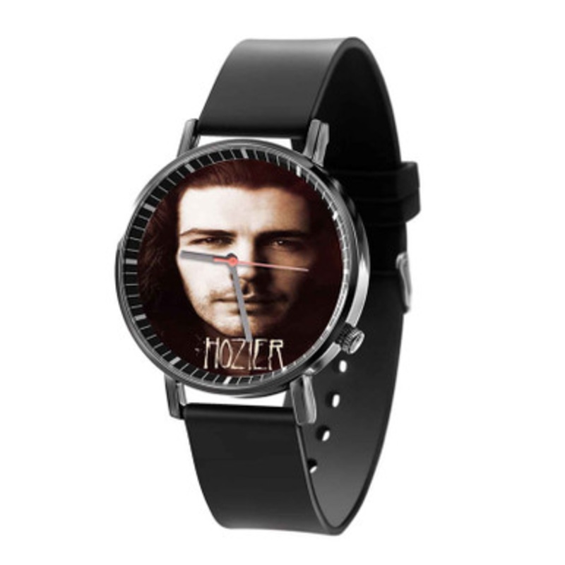 Hozier Black Quartz Watch Unisex With Premium Gift Box