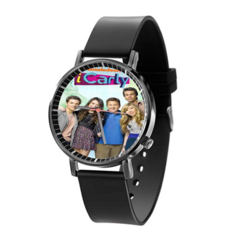 iCarly Black Quartz Watch With Premium Gift Box for Unisex