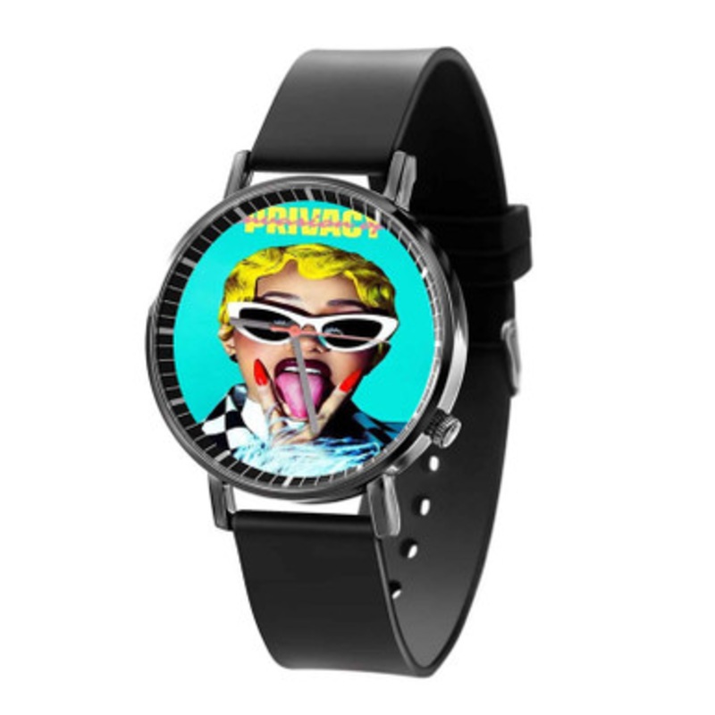 Invasion of Privacy Cardi B Black Quartz Watch With Premium Gift Box for Unisex