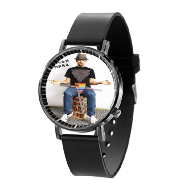 Jason Mraz Black Quartz Watch With Premium Gift Box for Unisex