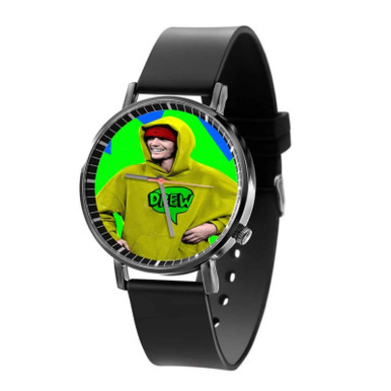 Justin Bieber Music Black Quartz Watch Unisex With Premium Gift Box