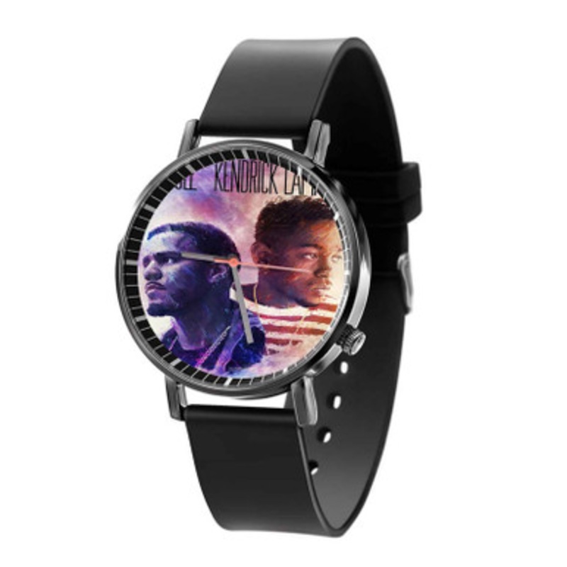 Kendrick Lamar and J Cole Black Quartz Watch Unisex With Premium Gift Box