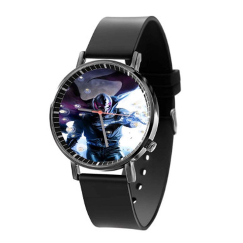Magneto Marvel Unisex Black Quartz Watch With Premium Gift Box
