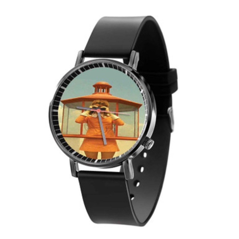 Moonrise Kingdom Black Quartz Watch Unisex With Premium Gift Box