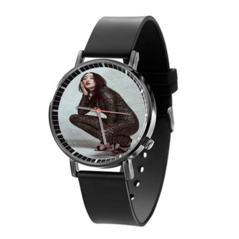 Noah Cyrus Black Quartz Watch Unisex With Premium Gift Box