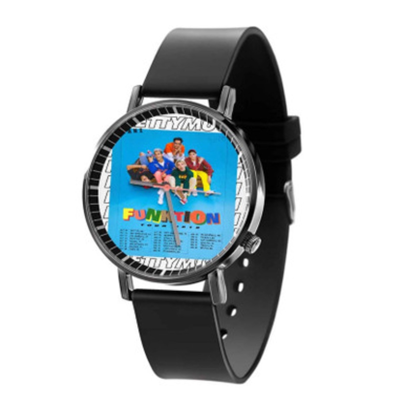 Pretty Much Funktin Tour Black Quartz Watch With Premium Gift Box for Unisex