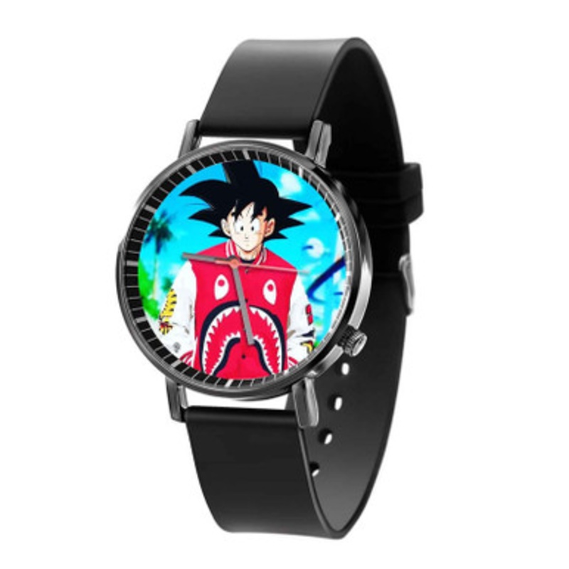Son Goku Bape Black Quartz Watch Unisex With Premium Gift Box