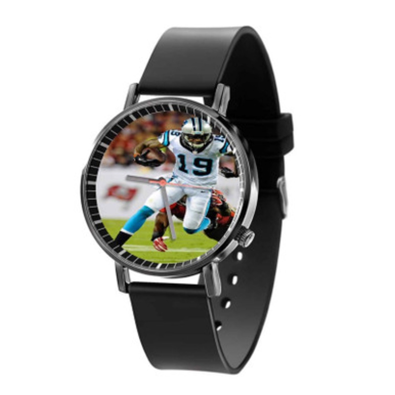 Ted Ginn Jr Cardinals Black Quartz Watch Unisex With Premium Gift Box