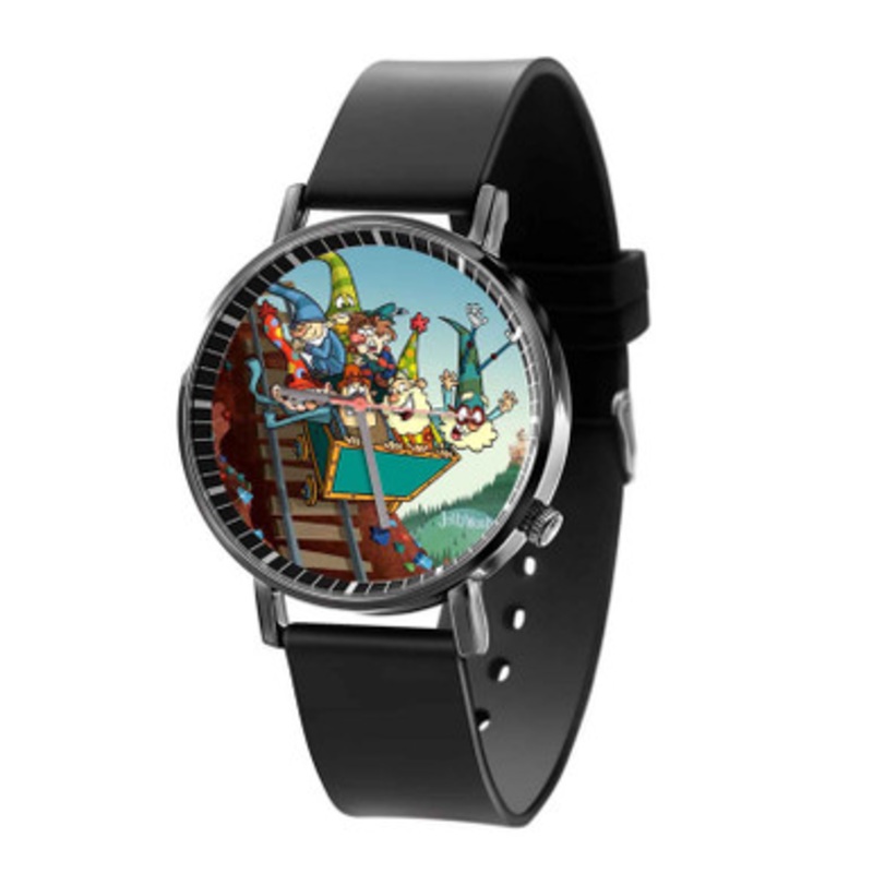 The 7D Unisex Black Quartz Watch With Premium Gift Box