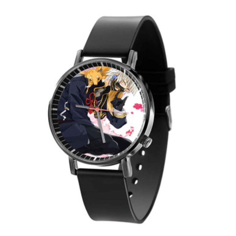 Touken Ranbu Naki Black Quartz Watch Unisex With Premium Gift Box