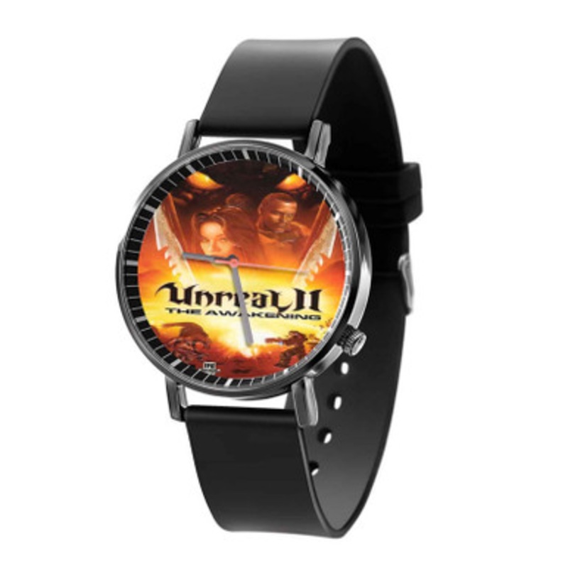 Unreal II The Awakening Black Quartz Watch Unisex With Premium Gift Box