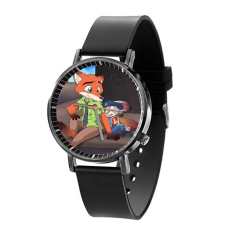 Zootopia Judy Hopps and Nick Wilde Disney Great Unisex Quartz Watch With Premium Gift Box