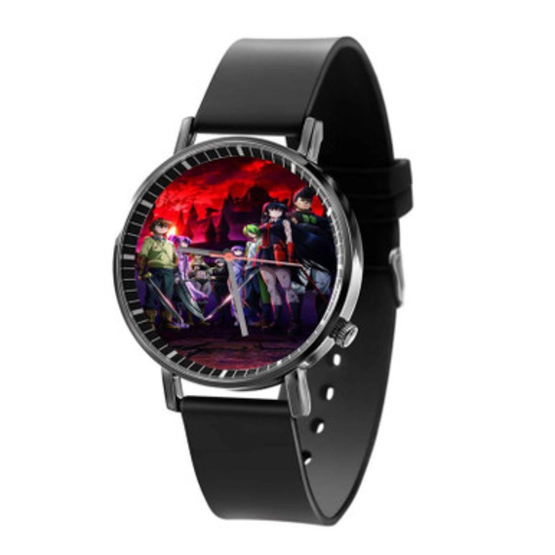 Akame Ga Kill Characters Black Quartz Watch Unisex With Premium Gift Box