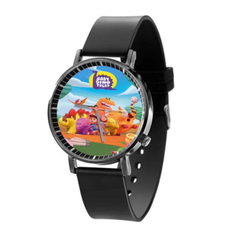 Babydino Tales Black Quartz Watch With Premium Gift Box for Unisex