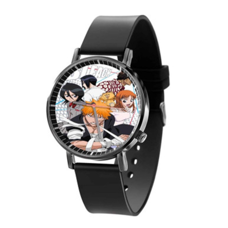 Bleach VII Black Quartz Watch Unisex With Premium Gift Box