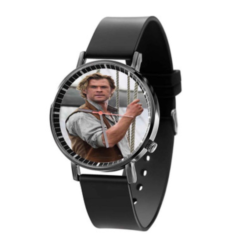 Chris Hemsworth In The Heart of The Sea Black Quartz Watch Unisex With Premium Gift Box