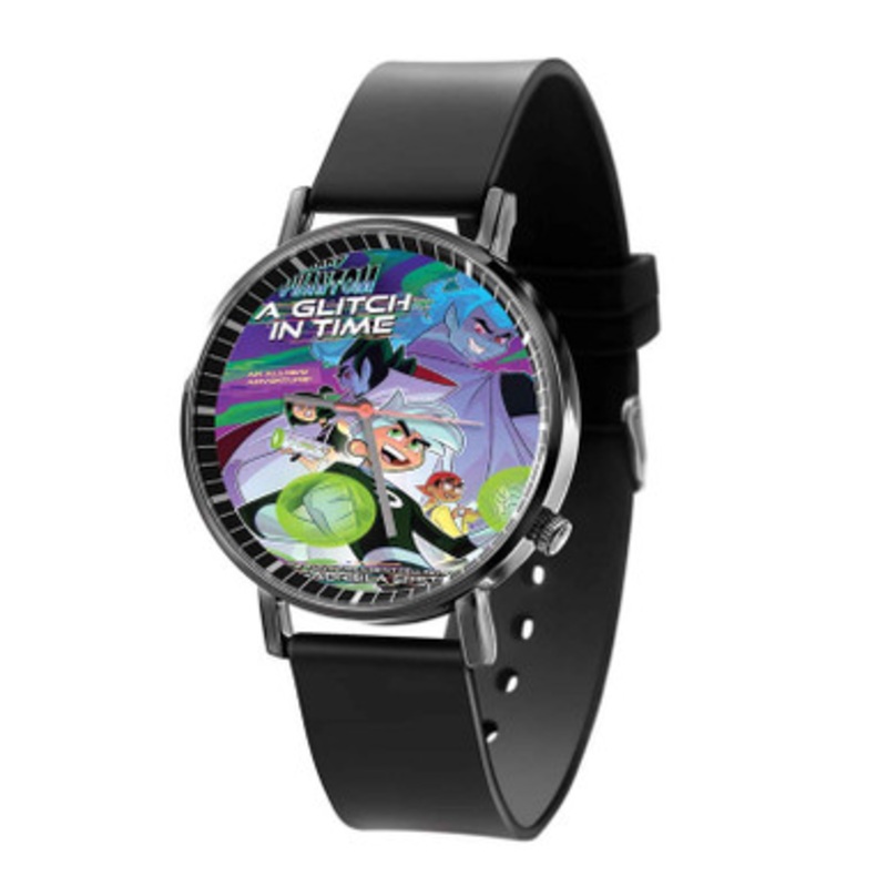 Danny Phantom A Glitch in Time Black Quartz Watch With Premium Gift Box for Unisex