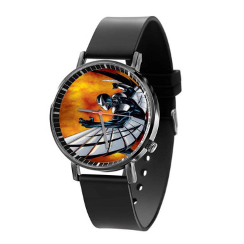 Darkhawk Marvel Superheroes Black Quartz Watch Unisex With Premium Gift Box