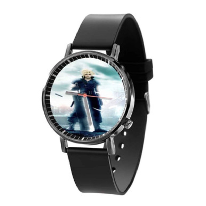Dissidia Final Fantasy Black Quartz Watch Unisex With Premium Gift Box
