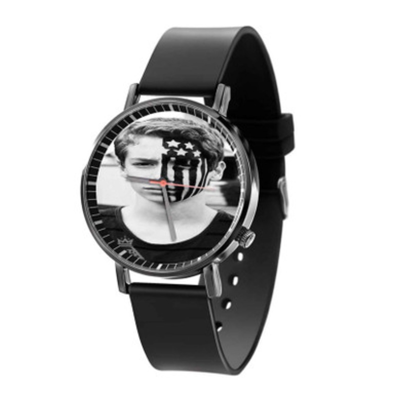 Fall Out Boy American Beauty American Psycho Black Quartz Watch Unisex With Premium Gift Box