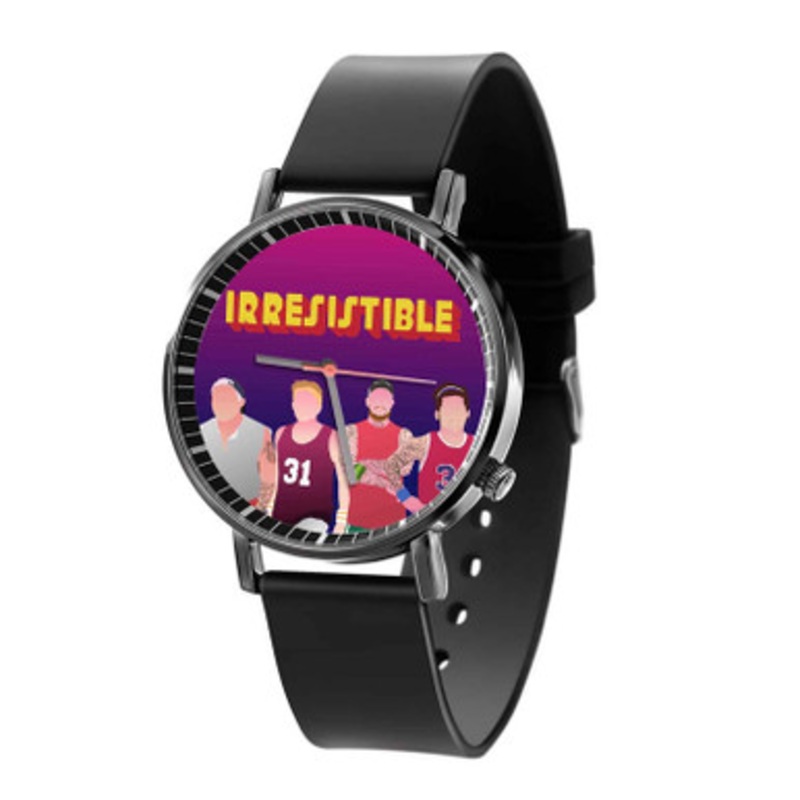 Fall Out Boy Irresistible Black Quartz Watch Unisex With Premium Gift Box