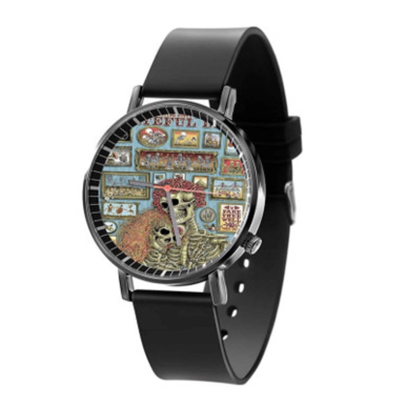 Grateful Dead Great Unisex Black Quartz Watch With Premium Gift Box