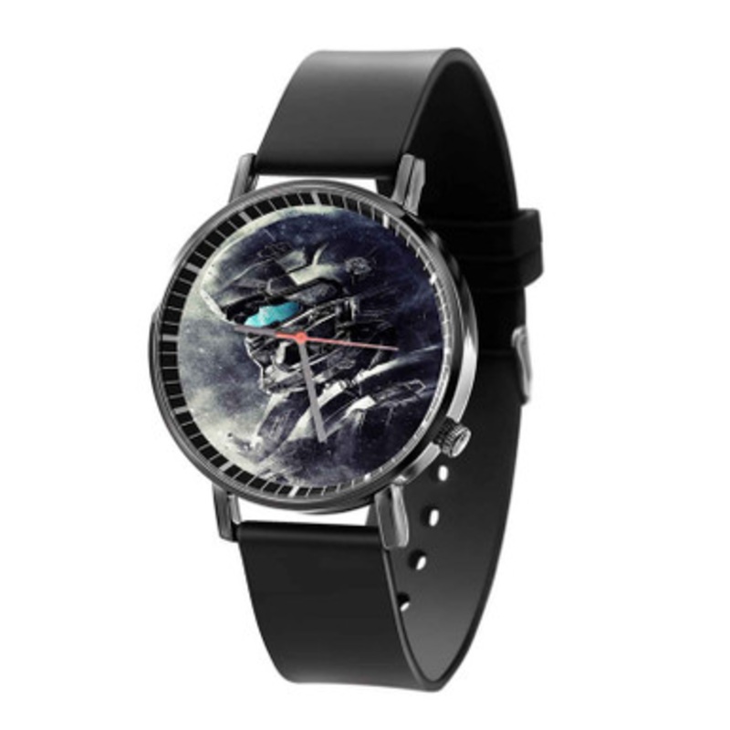 Halo 5 Guardians Spartan Locke Black Quartz Watch Unisex With Premium Gift Box