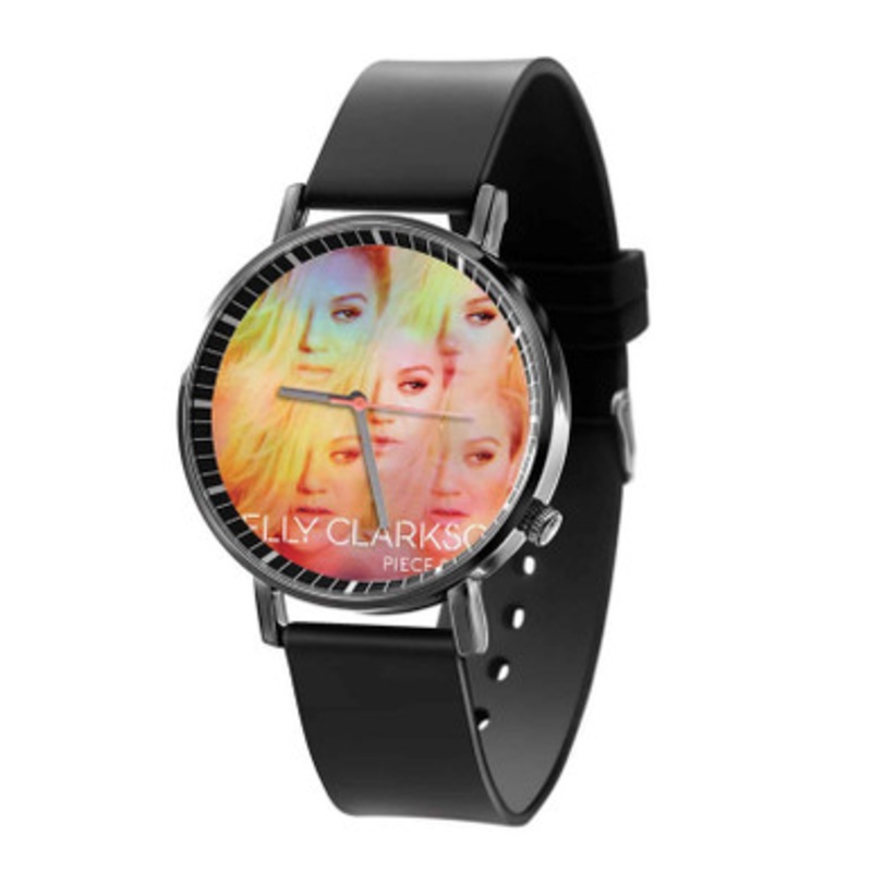 Kelly Clarkson Piece by Piece Black Quartz Watch Unisex With Premium Gift Box