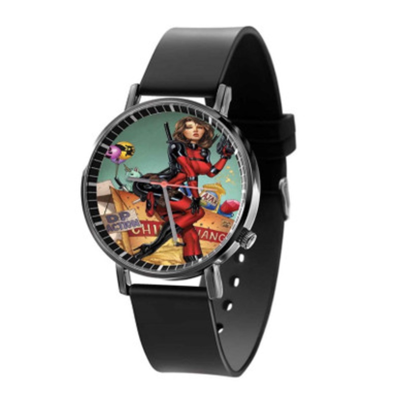 Lady Deadpool Unisex Quartz Watch With Premium Gift Box