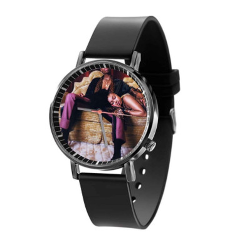 Masego Lady Lady Black Quartz Watch With Premium Gift Box for Unisex