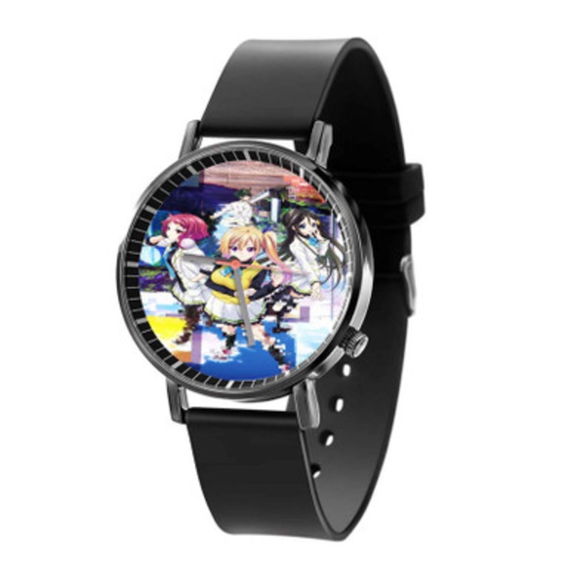 Musaigen no Phantom World Unisex Black Quartz Watch With Premium Gift Box