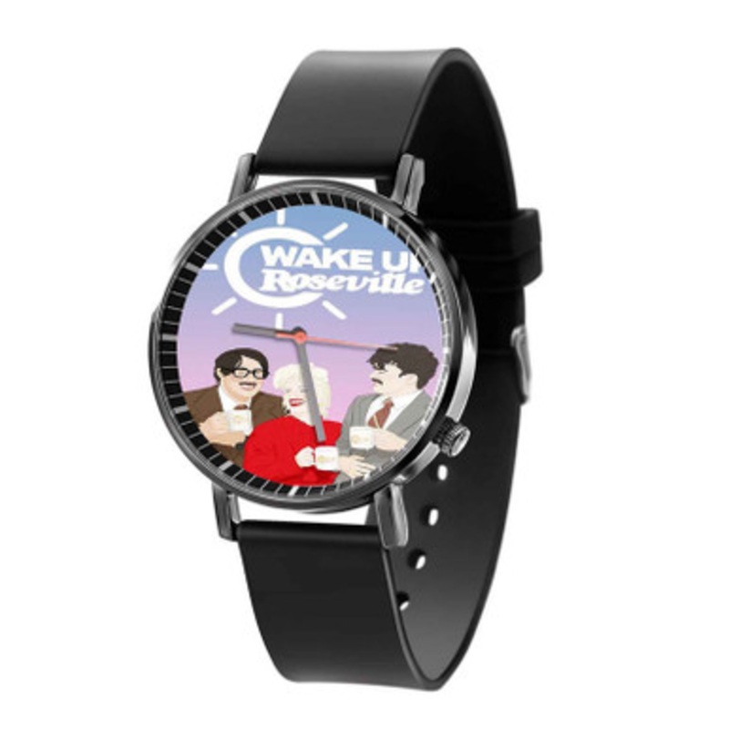 Paramore Wake Up Roseville Black Quartz Watch Unisex With Premium Gift Box
