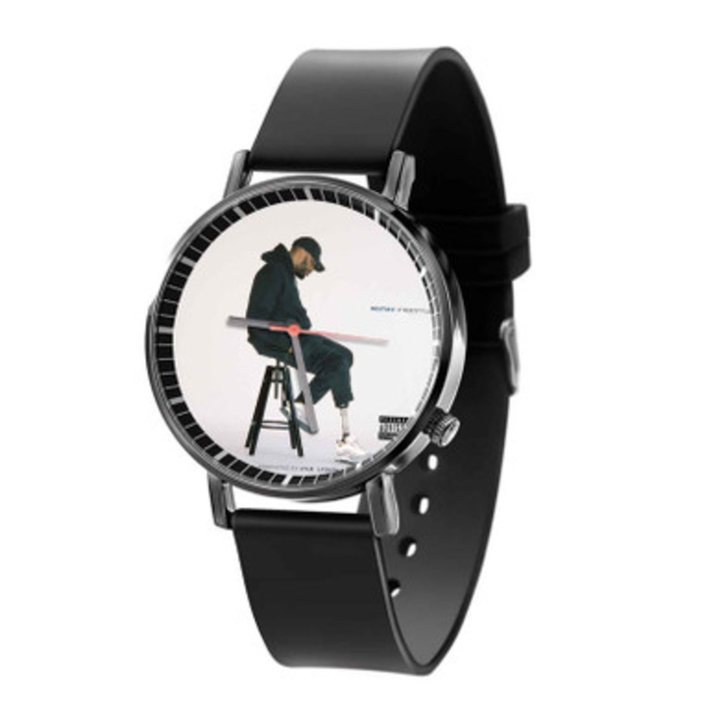 Quentin Miller Destiny Freestyle Black Quartz Watch With Premium Gift Box for Unisex