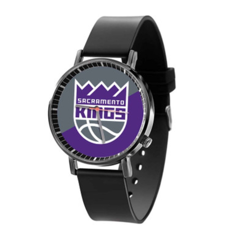 Sacramento Kings NBA Black Quartz Watch Unisex With Premium Gift Box