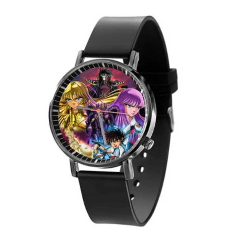 Saint Seiya Arts Unisex Black Quartz Watch With Premium Gift Box