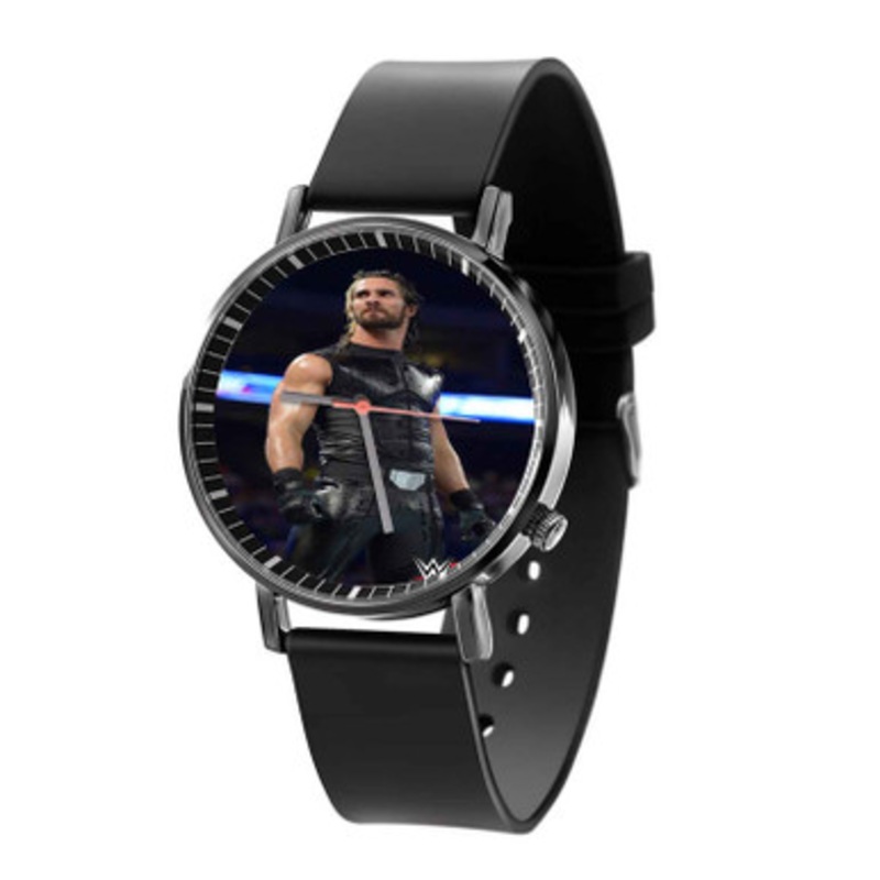 Seth Rollins WWE Black Quartz Watch Unisex With Premium Gift Box
