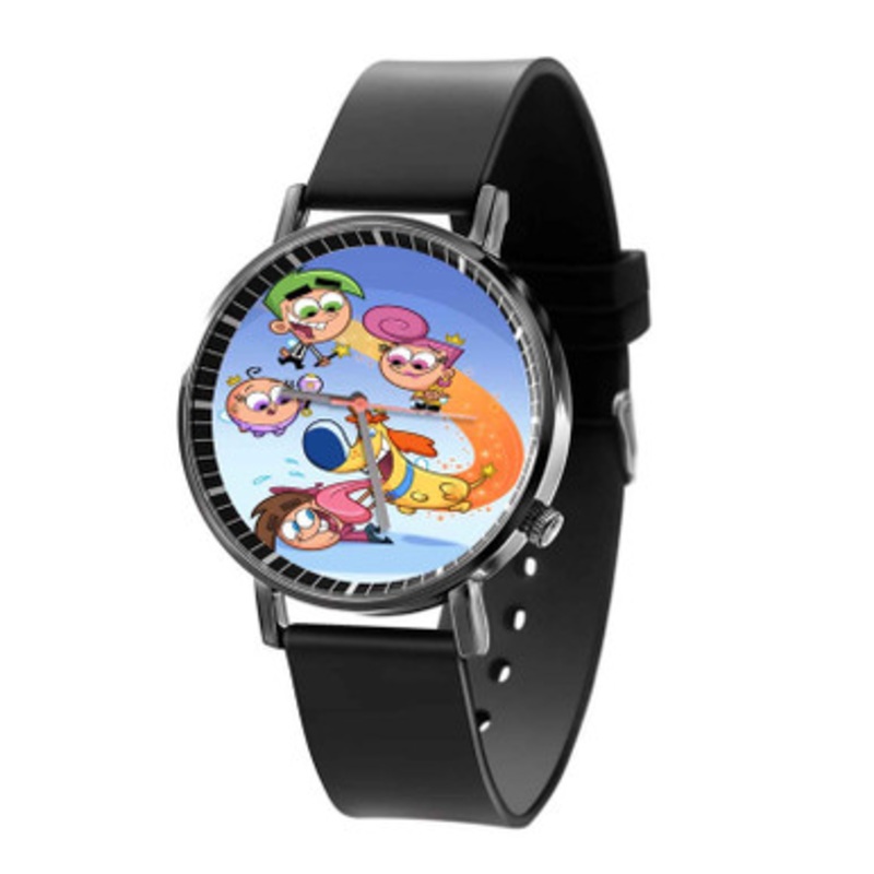The Fairly Odd Parents Unisex Black Quartz Watch With Premium Gift Box