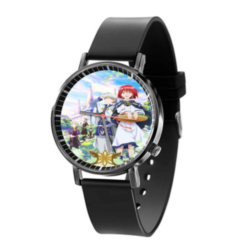 Akagami no Shirayukihime Black Quartz Watch Unisex With Premium Gift Box