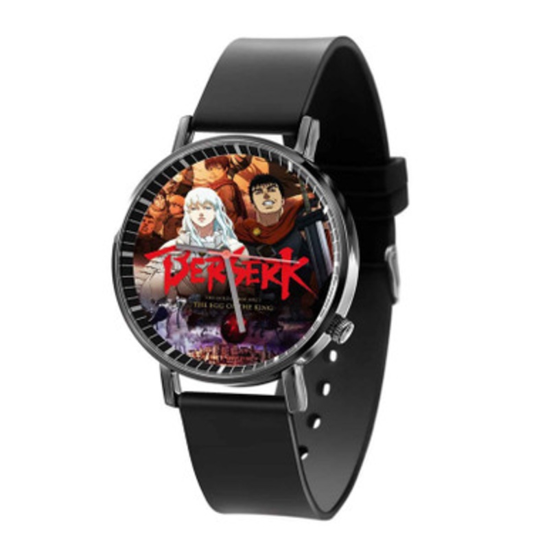 Berserk The Golden Age Arc Black Quartz Watch Unisex With Premium Gift Box