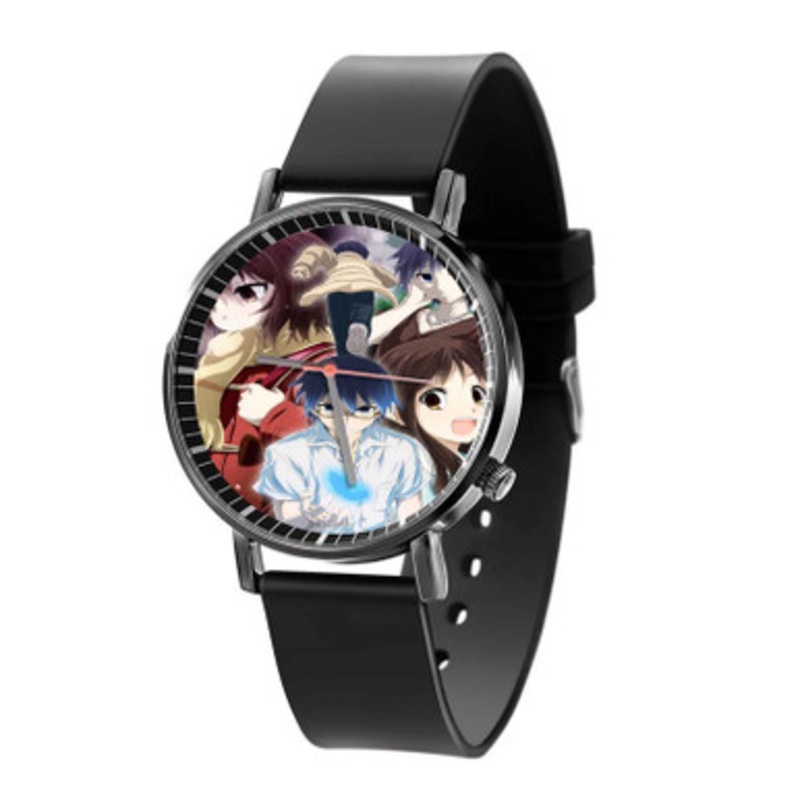 Boku Dake ga Inai Machi Black Quartz Watch Unisex With Premium Gift Box