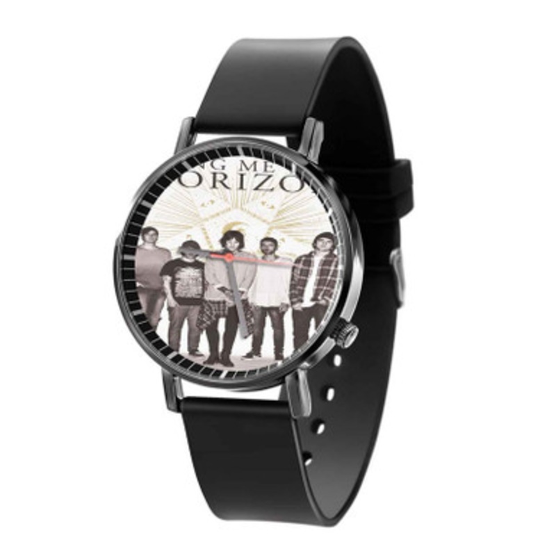 Bring Me The Horizon Art Black Quartz Watch Unisex With Premium Gift Box