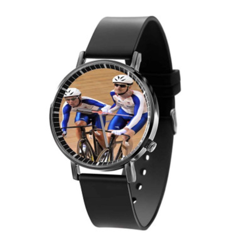 Cavendish and Wiggins Art Black Quartz Watch Unisex With Premium Gift Box