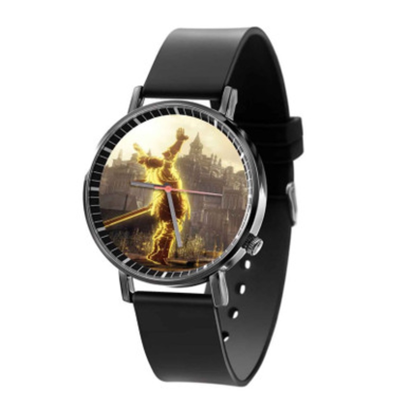 Dark Souls 3 Hands on You Died Unisex Black Quartz Watch With Premium Gift Box