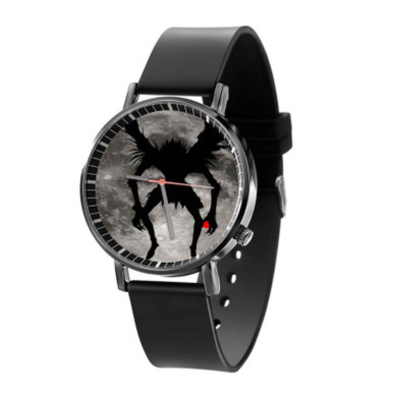 Death Note Shinigami Ryuk Moon Unisex Black Quartz Watch With Premium Gift Box